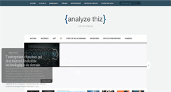 Desktop Screenshot of analyzethiz.fr